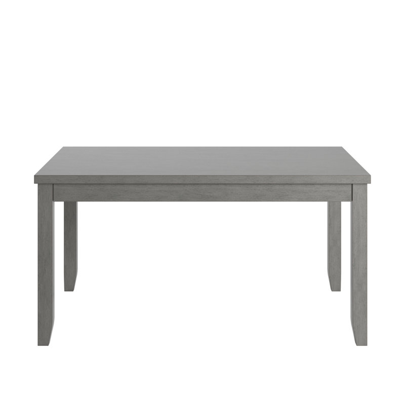 Alyra Rectangular Dining Table, Antique Gray
