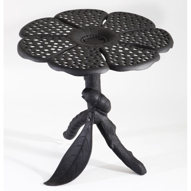 Table bistro Whaley, Noir