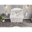 Meuble-lavabo simple 48 po en bois massif avec plateau en marbre d'ingénierie de 1 po-27001914