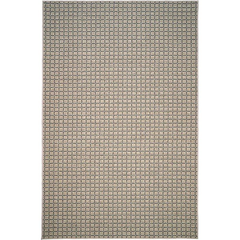 Ensemble de tapis intérieur / extérieur en polyester touffeté à la machine Leathea, Rectangle 1 pi 6 po x 2 pi 3 po