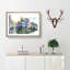 Reflections Of Amsterdam - Single Picture Frame Painting on MDF-56758654-56758653