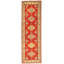 Tapis de couloir en Tapis décoratif laine rouge 2 pi 9 po x 9 pi 2 po de conception unique noué à la main New Age Finest