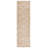 Courtdale Natural Fiber Handloomed Jute Cotton Geometric Rug in Ivory/Natural-1272637535