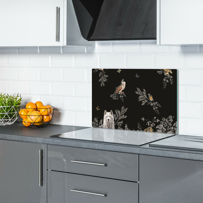 Clarkshire Tempered Glass Chopping Board, 52cm x 60cm