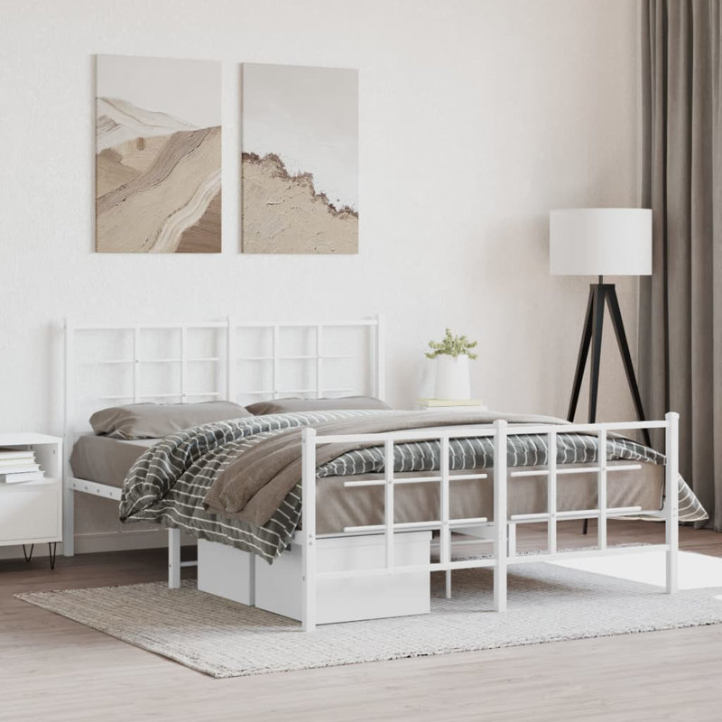 Amyliah Metal Bed, Double (4'6)