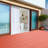 Patio and Deck Tiles - 6-Pack Interlocking Criss-Cross Pattern Outdoor Flooring - Weather-Resistant Square Pavers by Pure Garden