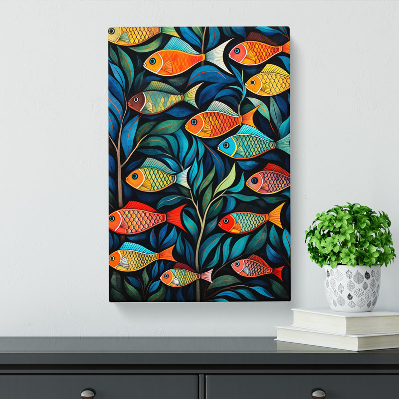 Fish No.3 - Print, 60cm H x 40cm W x 3cm D