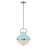 Crew 1-Light Maritime Pendant with Ribbed Glass Bowl-308327602-308327601-308308054