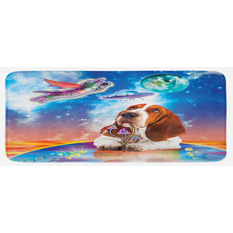 Tapis de cuisine space