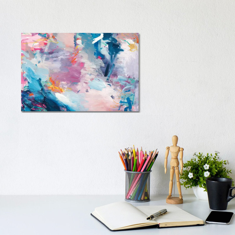 Mad About You by Amira Rahim - Wrapped Canvas Painting, 20.32 cm H x 30.48 cm W