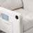 Accent Comfy Chair w/USB charging port,Mid+,Soft+,High-support Rebound Sponge,Ergonomic Wide Backrest,Retro Wooden Legs, Comfy Upholstered Arm Chair w/Side Storage for Living Room Bedroom.-4780597