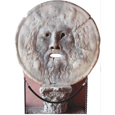 Masque en marbre Bocca Della Verita