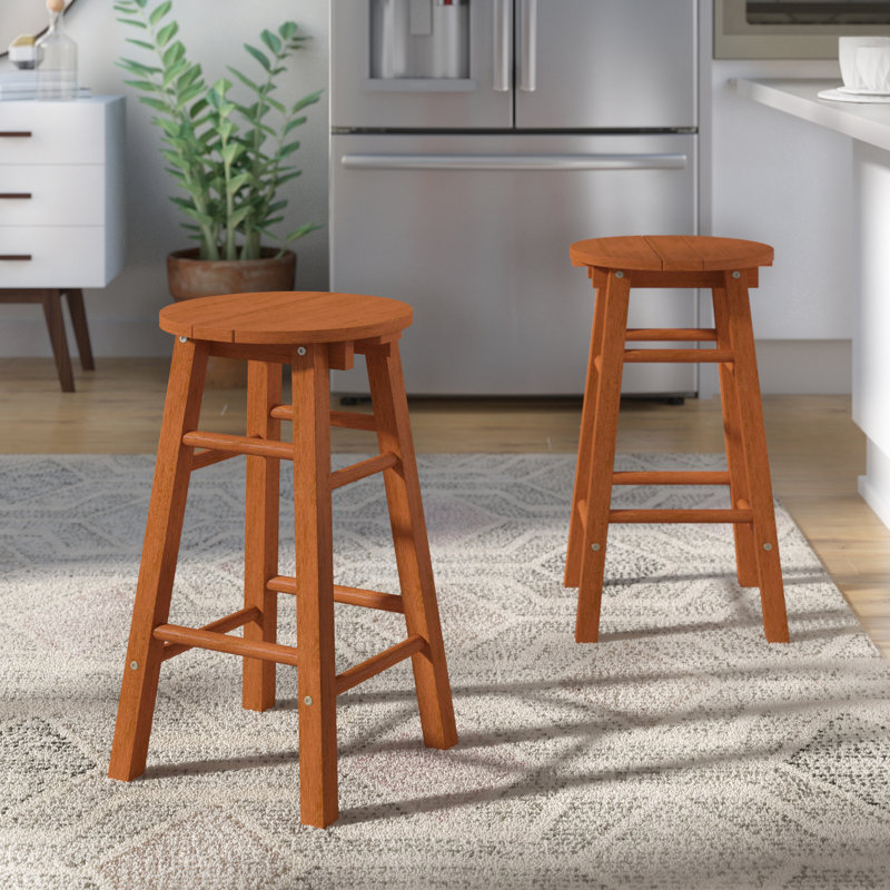 Romney Solid Wood Counter Stool