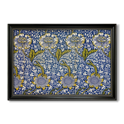 Kennet - Indigo / Gold, 1883 - William Morris - Toile sur mesure encadrée