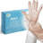 Ecoquality Clear Disposable Poly Gloves, One Size Fits Most, Powder-Free, And Latex-Free (5000)