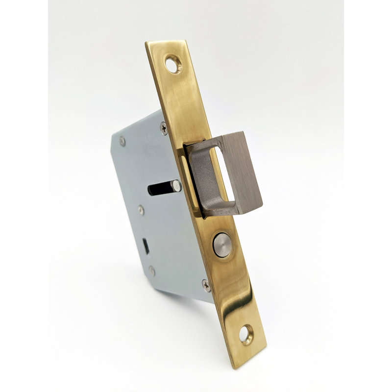 Stainless Steel Pocket Door Hardware, Satin Brass