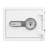 0.75 CUBIC FT BIOMETRIC FIREPROOF SAFE,WHITE