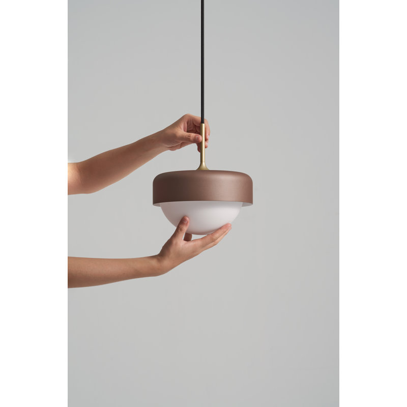 Pensee 1 - Light LED Pendant, Pearl Cocoa