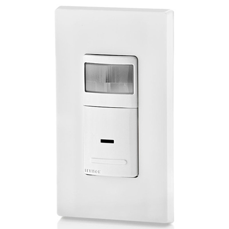 Leviton Decora Single Pole or 3-way Motion Sensor Switch Watthite 1 Pack