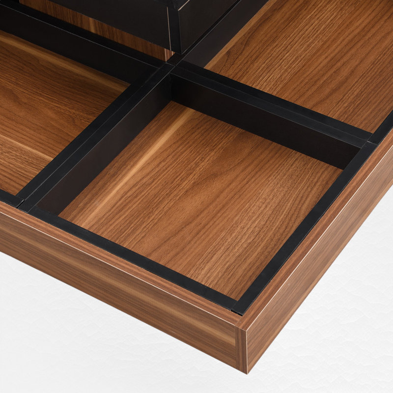 Square Coffee Table, Black