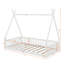 Lit simple en bois avec clôture-1728436581