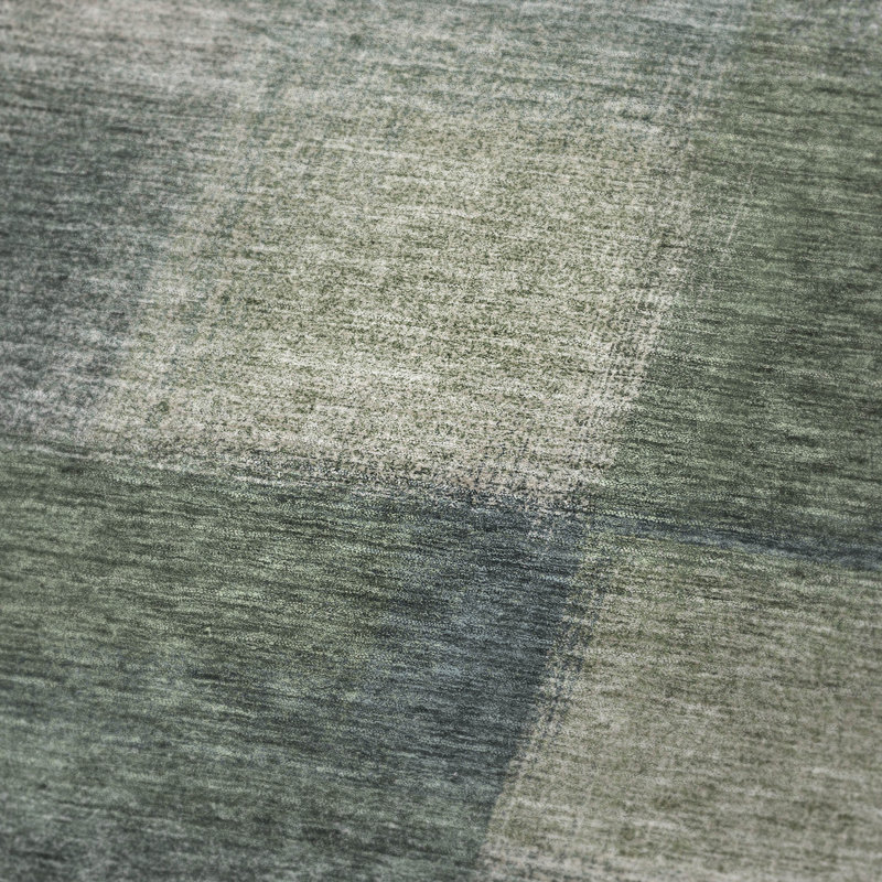 Jeté carré Addison Sherpa ASB742, Olive