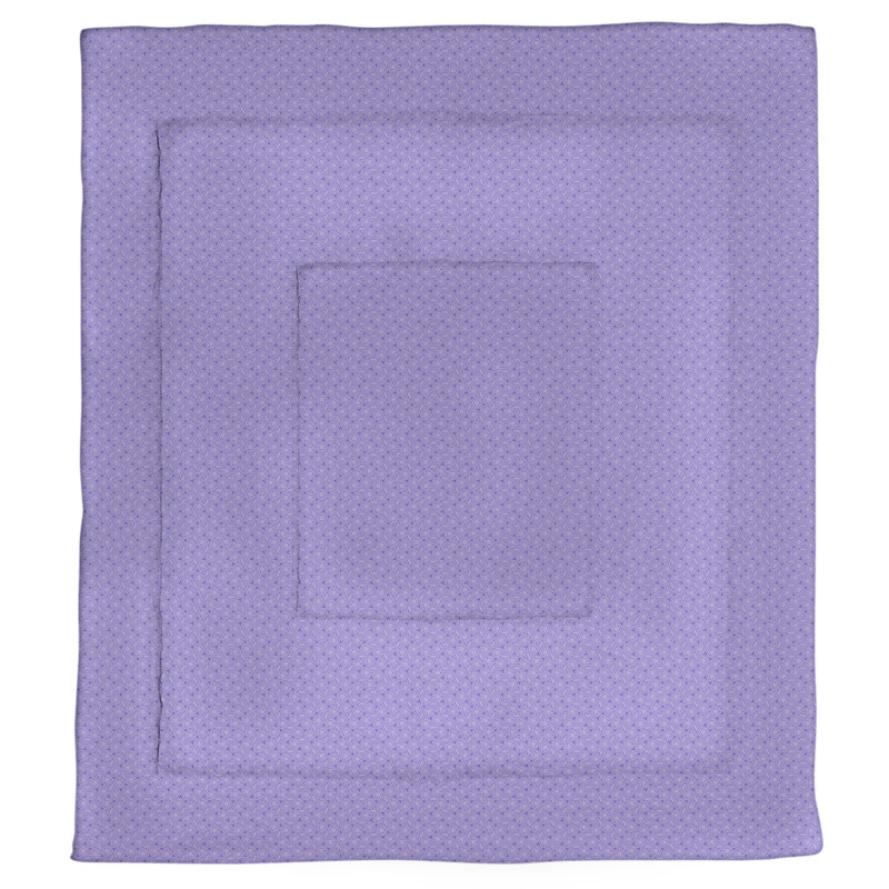 Édredon simple réversible Katelyn Elizabeth, Édredon très grand, Mauve