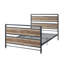 Lit plateforme double tapissier Rothbury