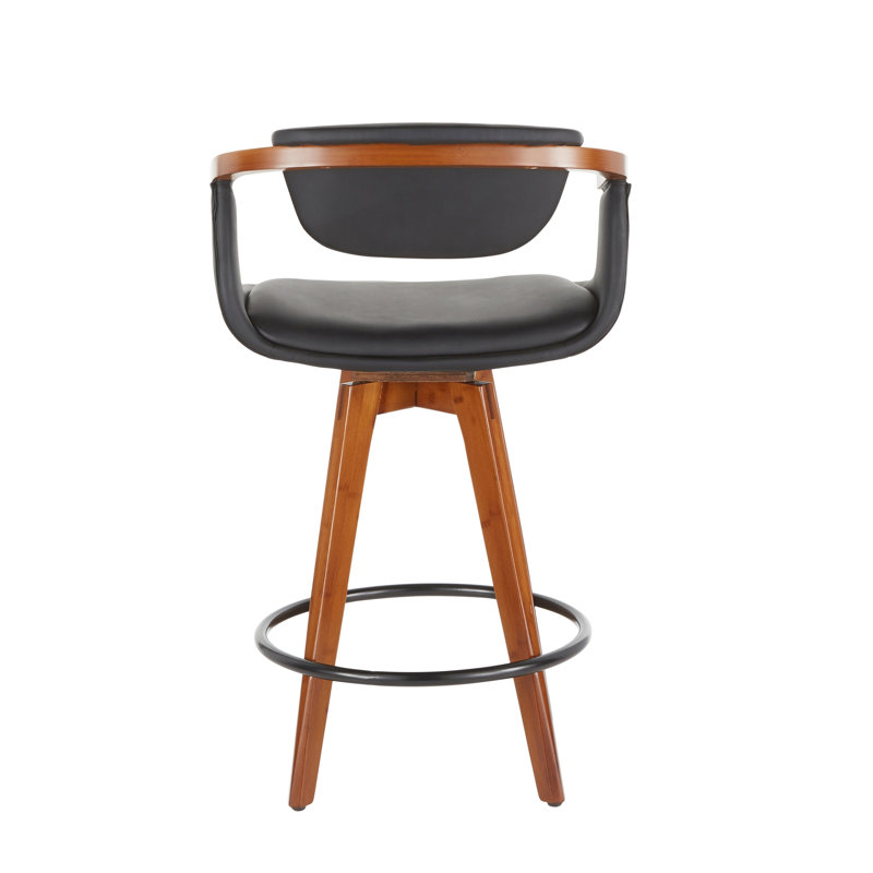 Contemporary Counter Stool, Noir