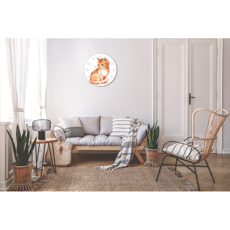 Jorjey Glass Wall Clock