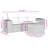  Garden Sofa Set Gray, Dark Gray
