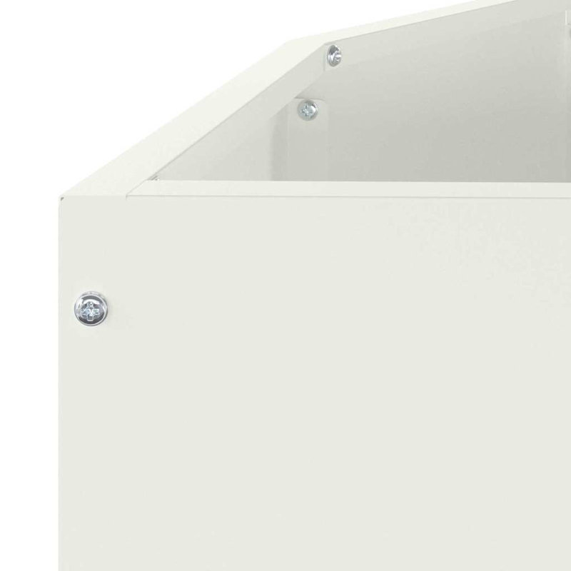 Planter Box, White, 35cm H x 120cm W x 60cm D