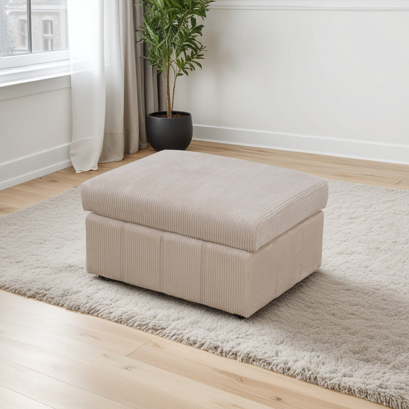 Markyiah Upholstered Ottoman