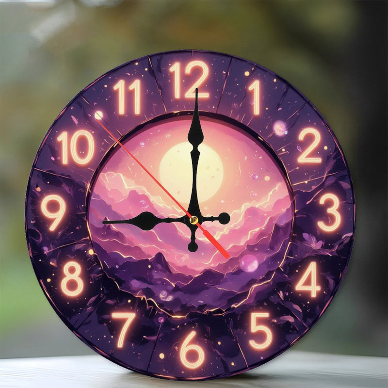 Horloge lumineuse