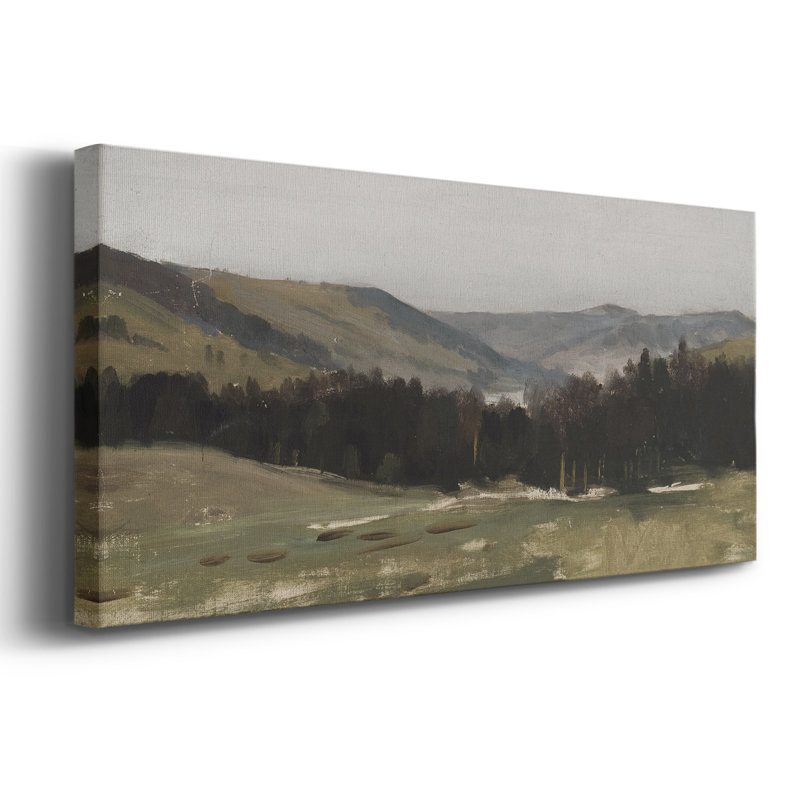 Série paysage - MCX - Toile tendue avec châssis - Prêt à accrocher, H 16 po x l 40 po