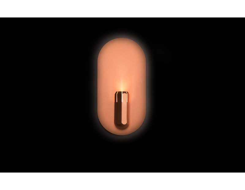 Brixton 1 - Light LED Armed Sconce, Rectangle 8'1" x 10'5"