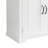 Bathroom Storage Cabinet With Doors And Drawer, Multiple Storage Space, Adjustable Shelf-1285024093