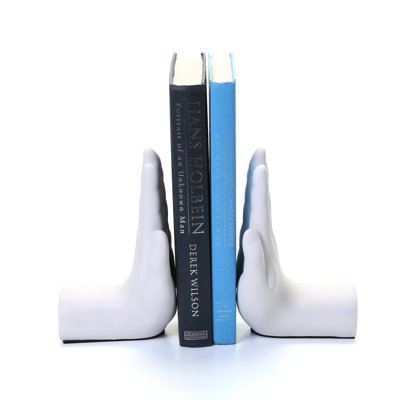 Modern & Contemporary Resin Non-Skid Bookends