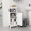 Armoire de salle de bain à porte simple