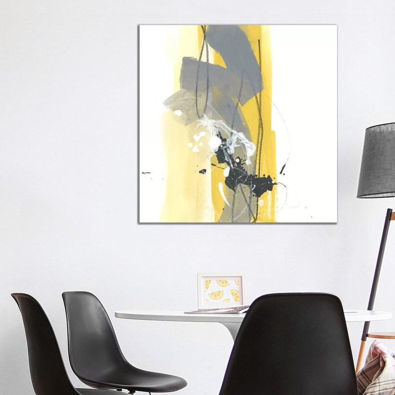 Catch Phrase I by June Erica Vess - Wrapped Canvas Painting, 93.98 cm H x 93.98 cm W x 3.175 cm D