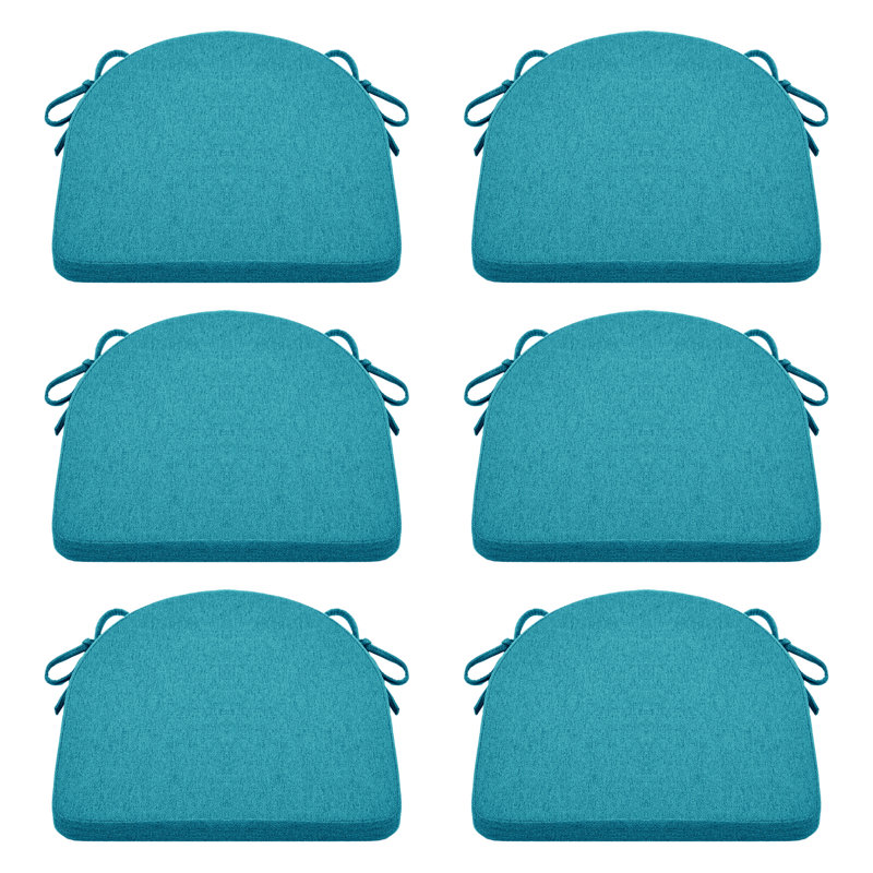 Coussin de chaise d'intérieur, Bleu sarcelle