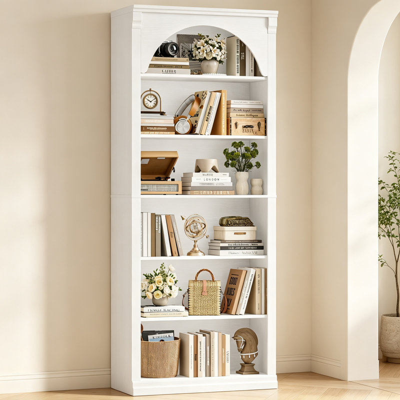 186 cm H x 75 cm W Bookcase, White