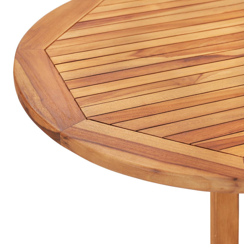 Tequesta 4 - Person Teak Wood Patio Dining Set with Rectangular Table