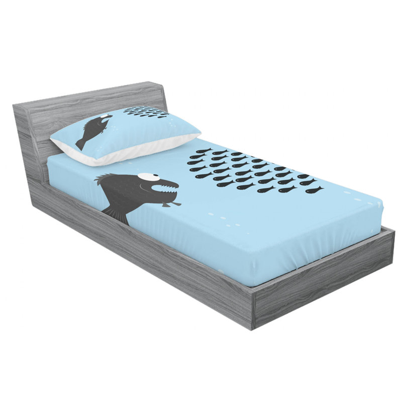 Microfiber Sheet Set, Twin XL Sheet Set with Fitted Sheet