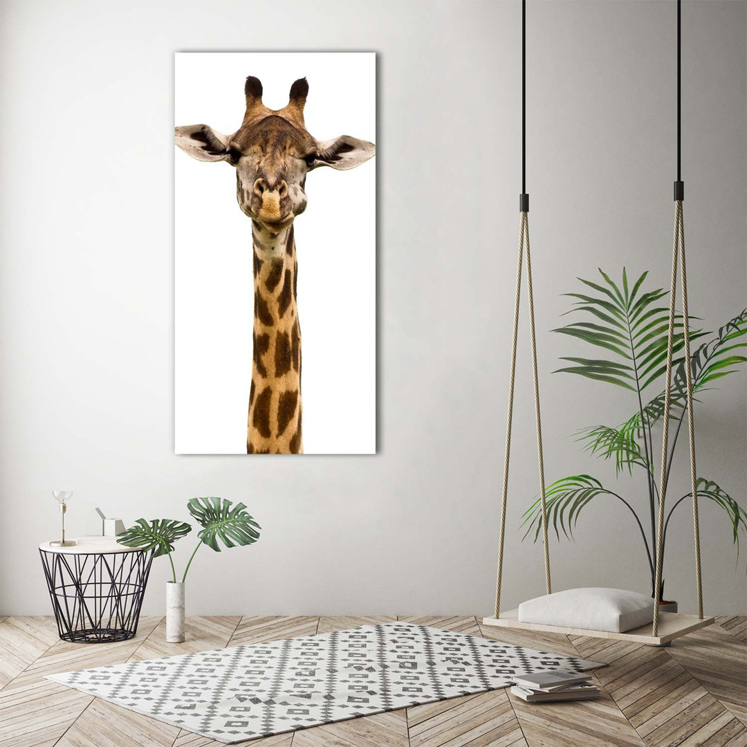 Giraffe - Kunstdrucke auf Segeltuch