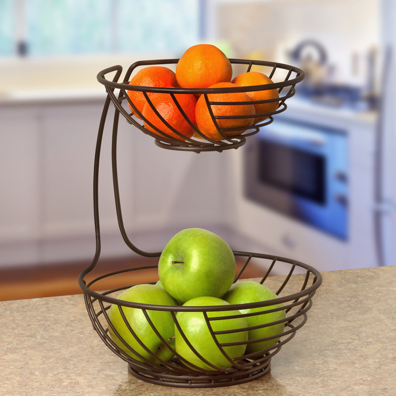 Latitude Run® Scoggin Metal Fruit Bowl