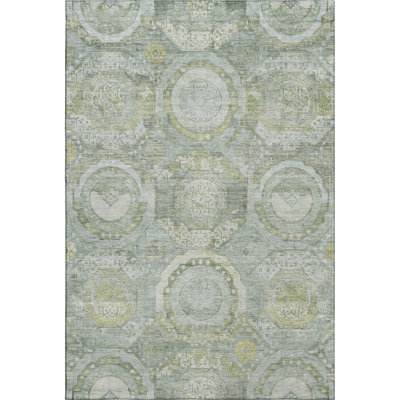 Premium Machine Washable Honig AMF1661 Panel Rug