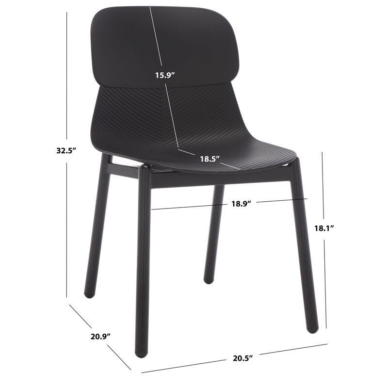 Chaise Albie, Noir