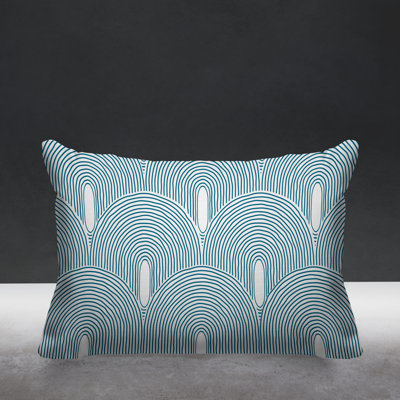 Limpo Minimalist Mid-Century Indoor/Outdoor Pillow