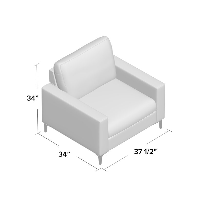 Fauteuil Allure, Gris
